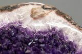 Deep Amethyst Geode With Custom Stand - Uruguay #227745-4